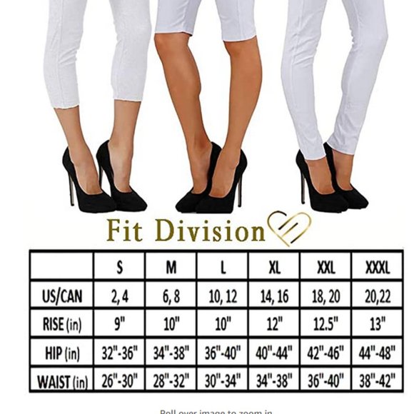 Women's Jean Look Jeggings Slimming - Picture 3 of 3